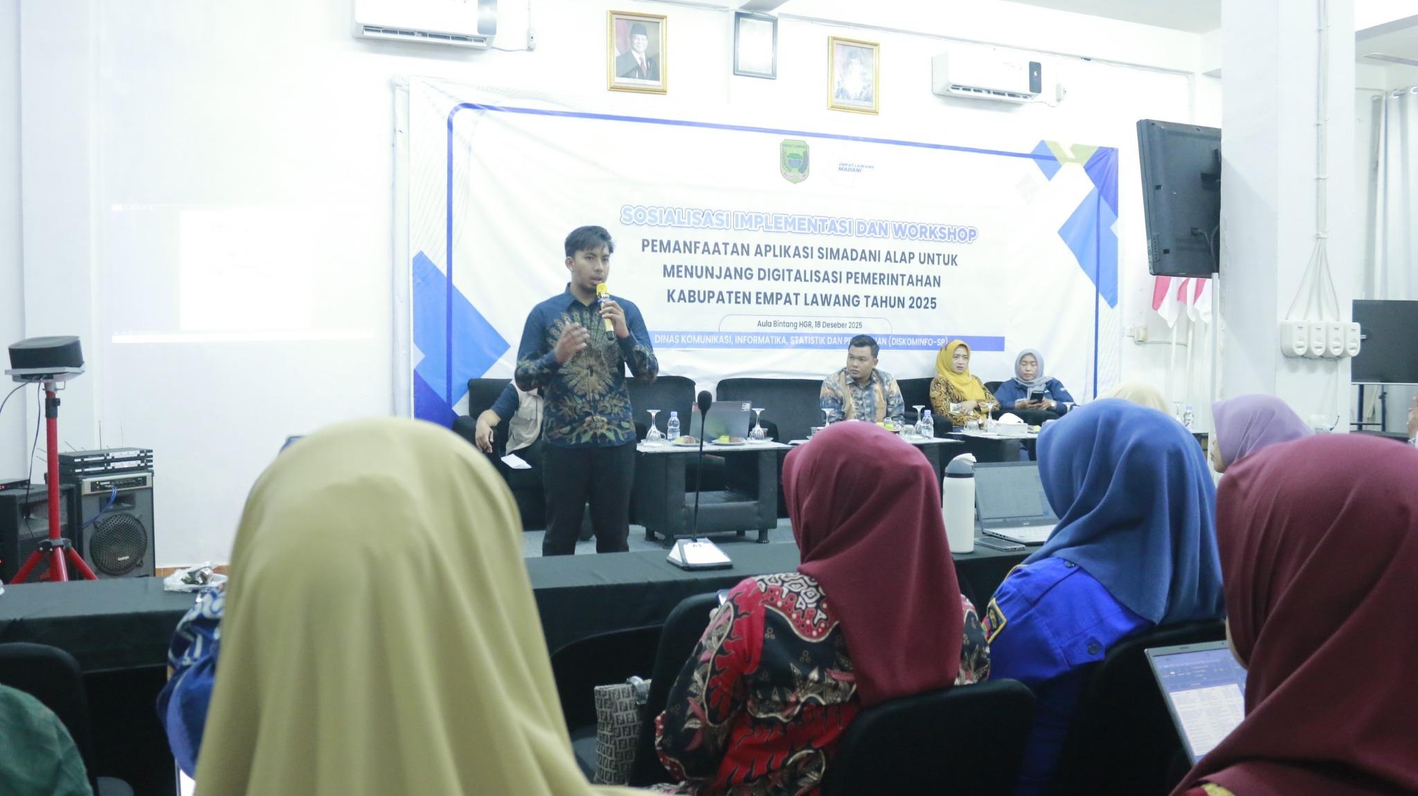 SIMADANI ALAP, Surat-Menyurat Antar-OPD Empat Lawang Beralih ke Sistem Digital