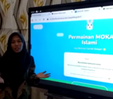 Game Kuis MOKA Ubah Layar IFP Menjadi Arena Belajar Motorik dan Logika Anak