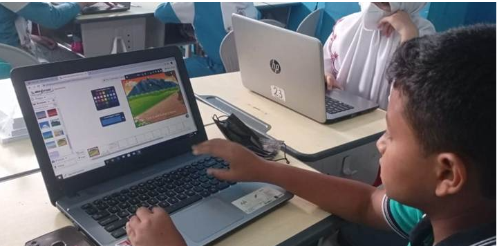 BARBEL SI META CERDIG, Media Belajar Interaktif Berbasis Cerita Digital di SDN 4 Made